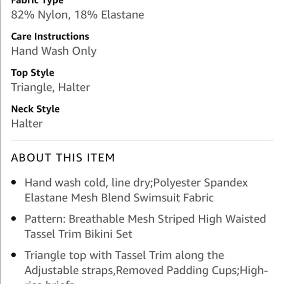 🤩HP! - Hi Waist Pom Pom Bikini - Picture 5 of 6